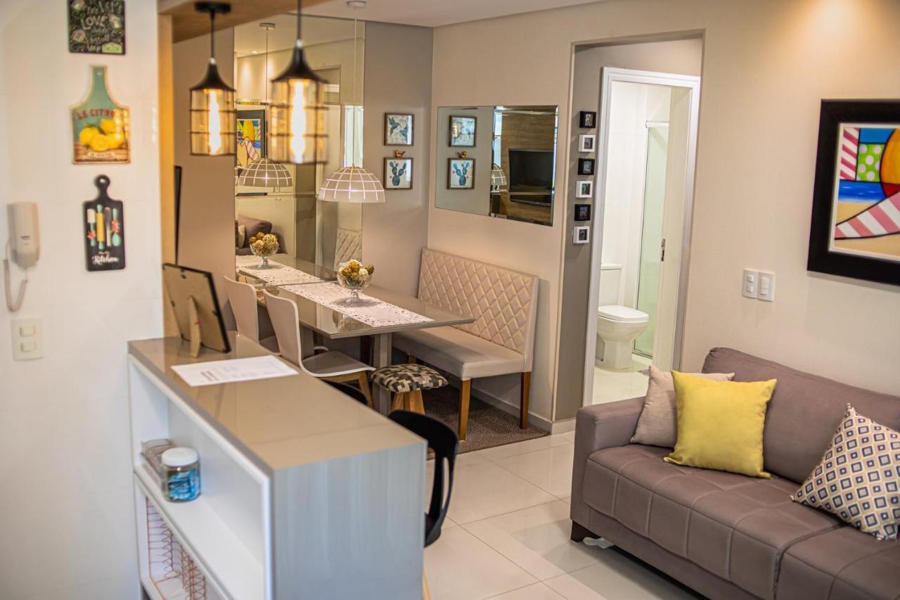 Apartamento Praia Balneario Dos Acores ฟลอเรียนอโปลิส ภายนอก รูปภาพ