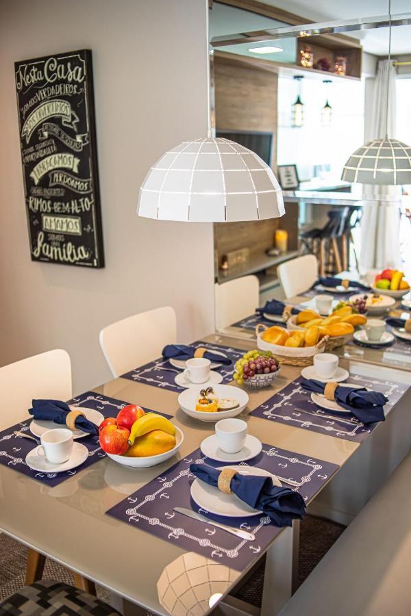 Apartamento Praia Balneario Dos Acores ฟลอเรียนอโปลิส ภายนอก รูปภาพ
