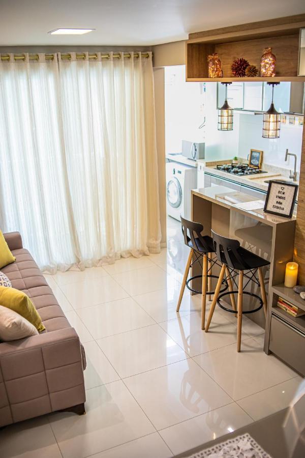 Apartamento Praia Balneario Dos Acores ฟลอเรียนอโปลิส ภายนอก รูปภาพ